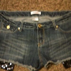 Jean shorts